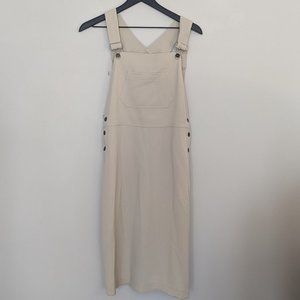 Alex Garfield Women's  Khaki Colored Jumper Dress SZ S